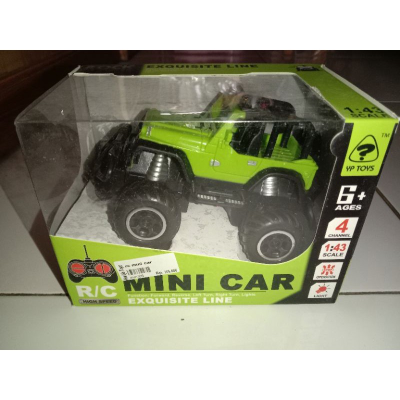 rc mini car charge - mainan anak - mobil rc