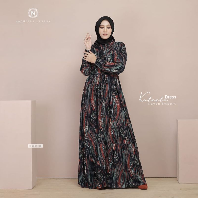 KALEELA DRESS SET NADHEERA LUXURY