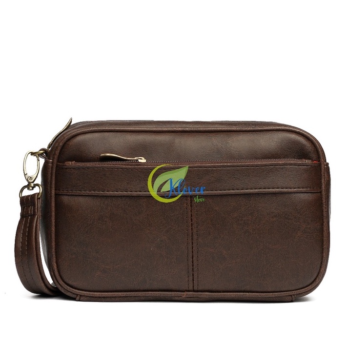 Clutch Pria Clutch Bag Pesta Hand Bag Pria Kulit Tas Tangan Cowok Kulit Hand Bag Pria Waterproof Tas