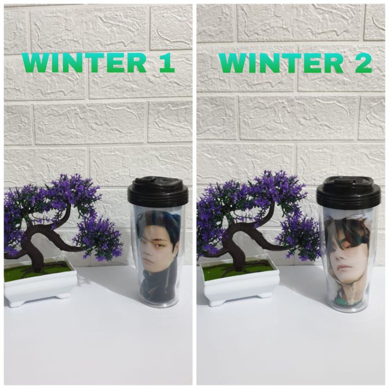 Botol Tumbler Kpop // Botol Minum BTS Edisi Winter 2020