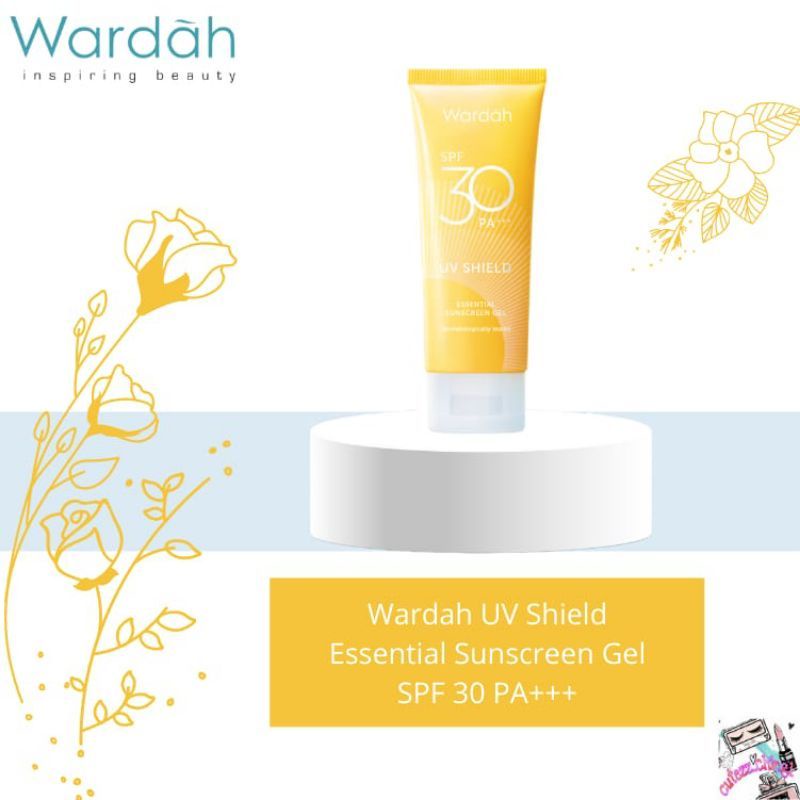 WARDAH SUNSCREEN SPF 30 UV SHIELD ESSENTIAL GEL