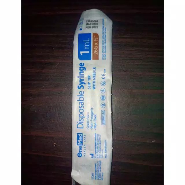 Spet/Spuit/Suntikan Tanpa Jarum ukuran 1ml