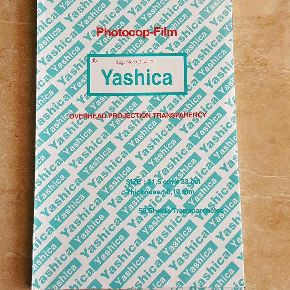 

[PROMO MJ042] Plastik Mika Transparansi OHP Yashica Paling Popular