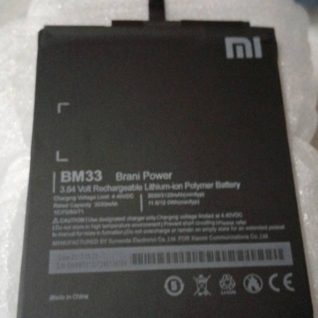 BATTERY BATTRAI XIAOMI MI4i Mi-4i BM33 BM-33