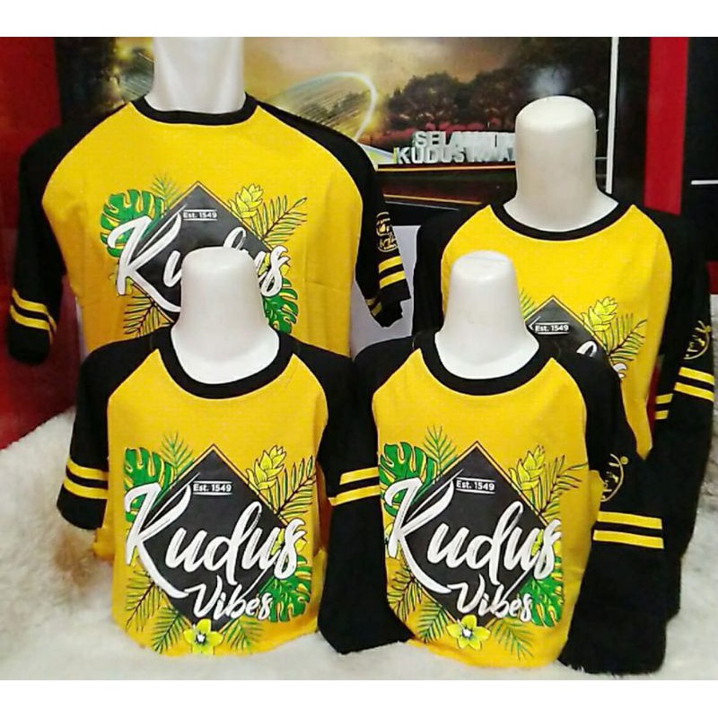 KAOS KUDUS VIBES - KAOS COUPLE - KAOS COUPLE WONG DJOWO - KAOS KATUN - OLEH2 KUDUS