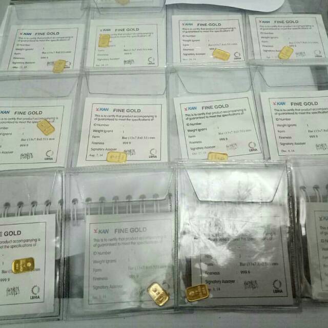 Antam anak dan dewasa emas batangan asli gold logam mulia 1 2 3 5 gram original 999.9 antam reinvented certieye