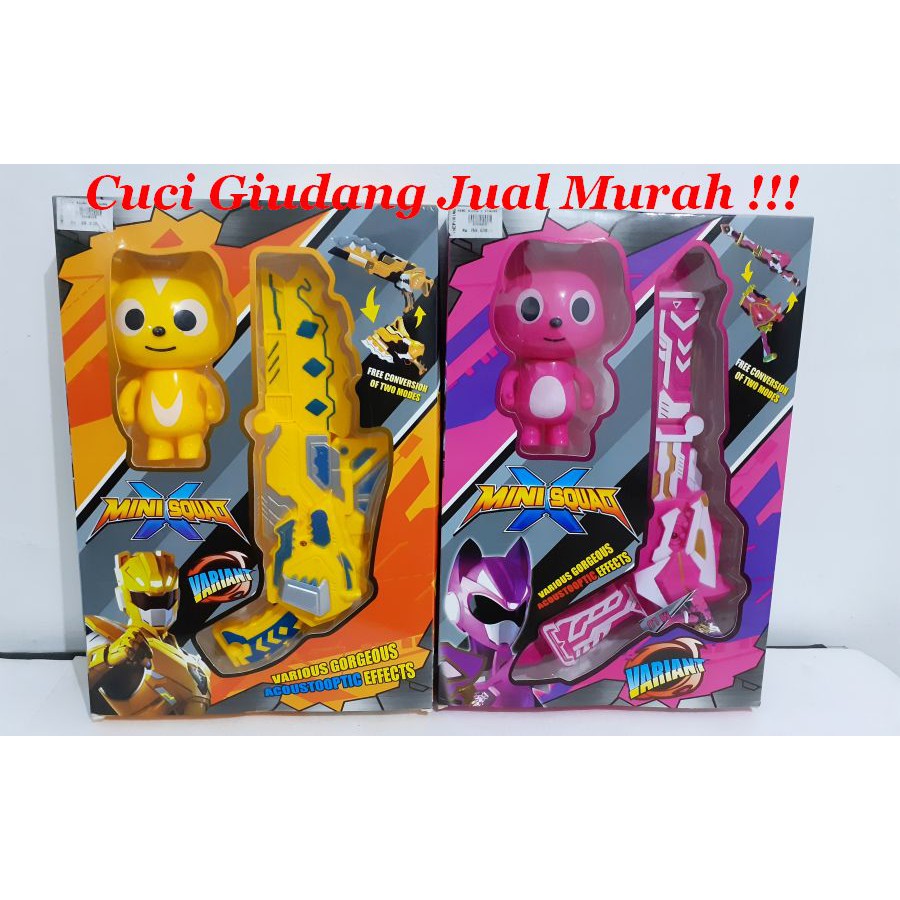 MINI SQUAD X YELLOW/PINK D10