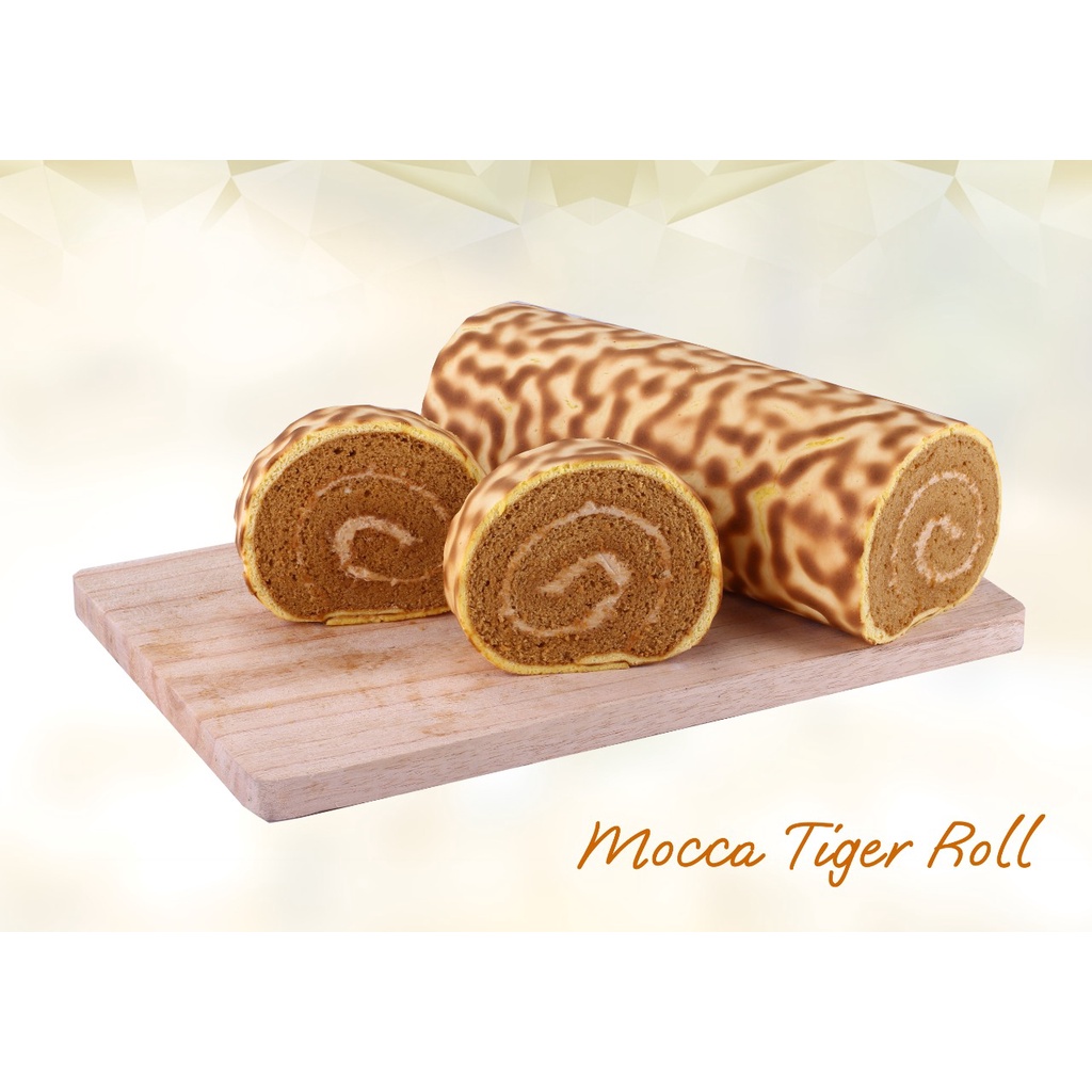 

Bolu Gulung Tiger Roll Cake Enak,Halal dan Tanpa Pengawet