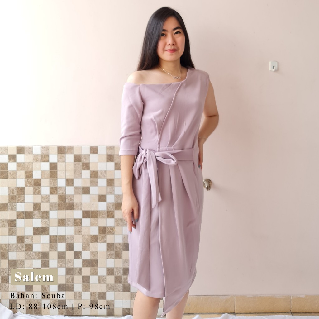 3168 benka shoulder dress