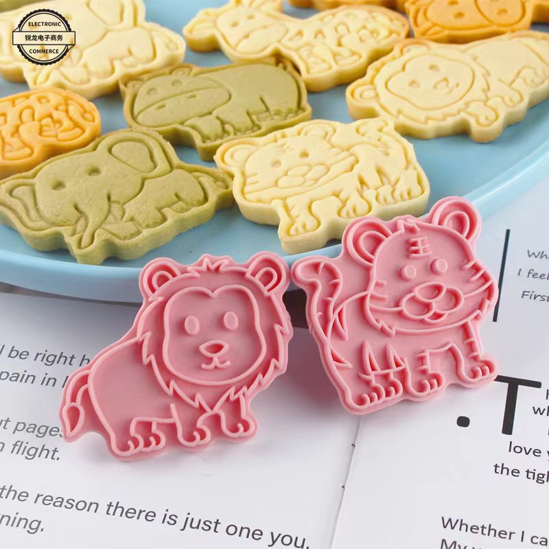 Cookie Cutter 8Pcs Animal Set Cetakan Cookies Kue Kering Biskuit 18