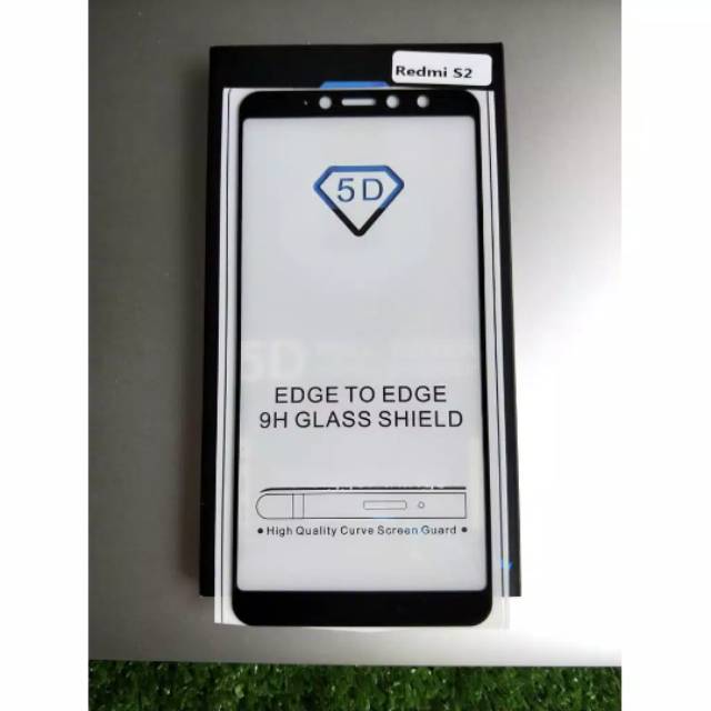 TEMPERED GLASS XIAOMI REDMI S2 FULL COVER 5D 9D 11D 21D TG REDMI S2 FULL FREE BUBBLE WRAP