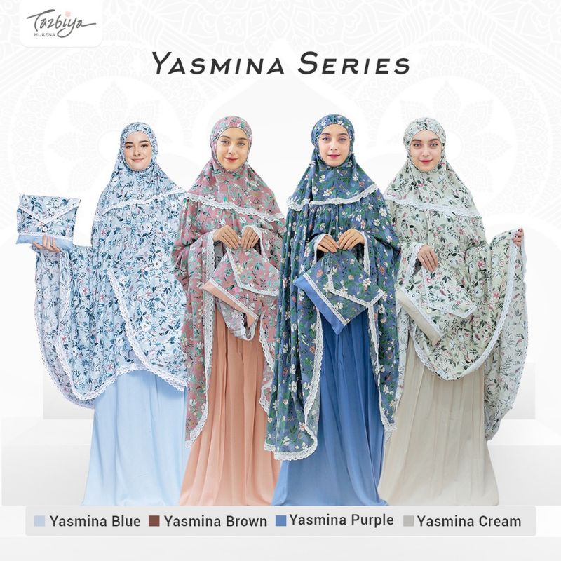 MUKENA TAZBIYA KOMBINASI YASMINA SERIES ALLSIZE