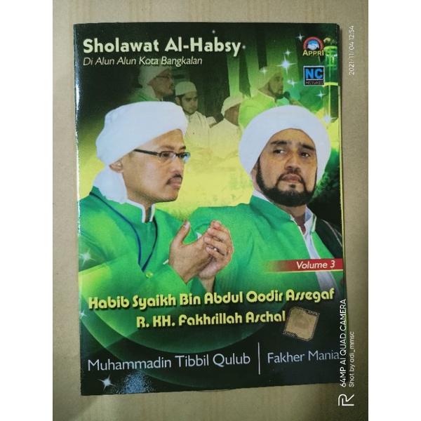 VCD original sholawat habib syeh live Bangkalan madura