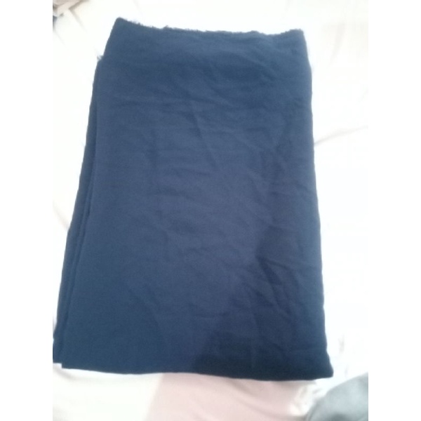 KAIN CERUTI SIFON POLOS WARNA NAVY (3,6 m = Rp. 72.000)