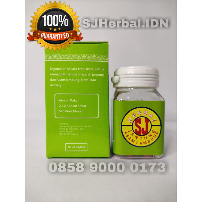 Herbal SJ Asam Lambung & Jantung Kapsul isi 30