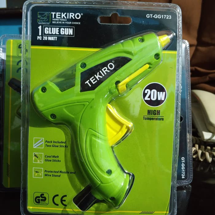 Lem Tembak Tekiro 20 Watt - Glue Gun Tekiro - Alat Lem Bakar Tekiro Original
