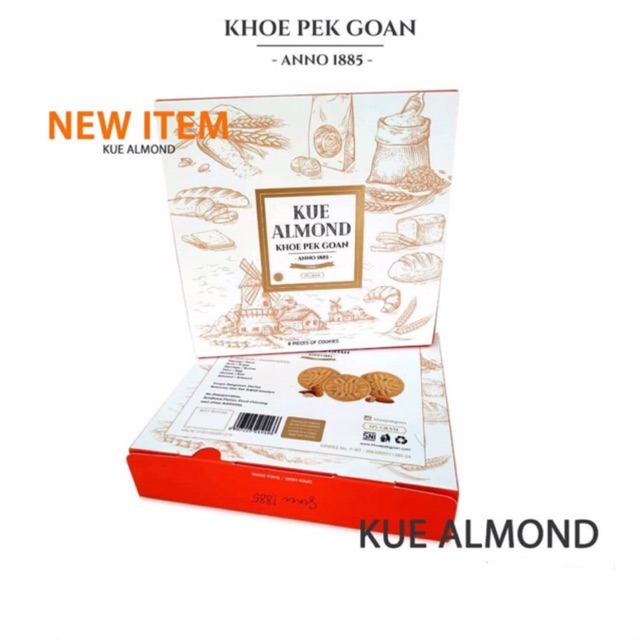 

Kue Almond KHOE PEK GOAN