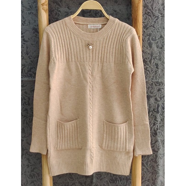 tunik rajut pinkdose