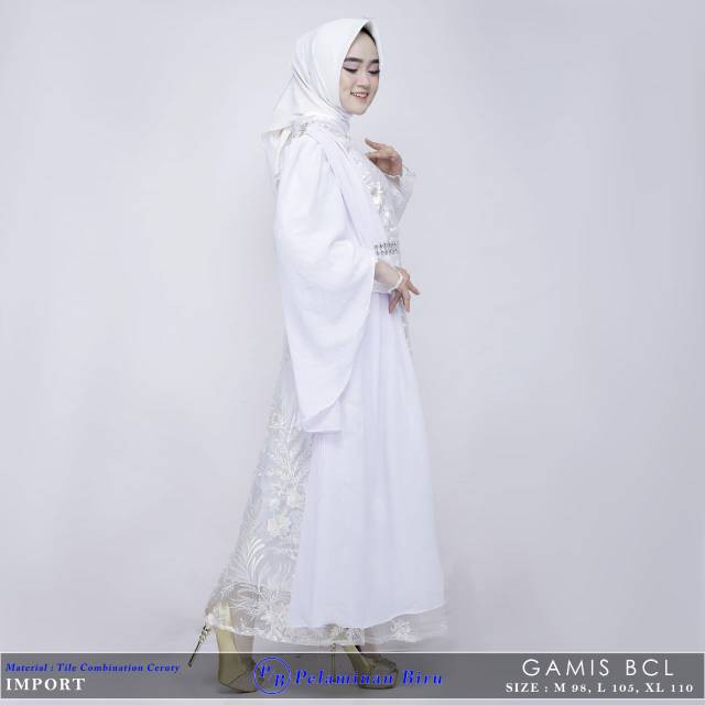 Set kebaya gamis BCL - KEBAYA MODERN MODEL GAMIS BAHAN TULLE - GAMIS SELENDANG - BAJU KEBAYA TERBARU