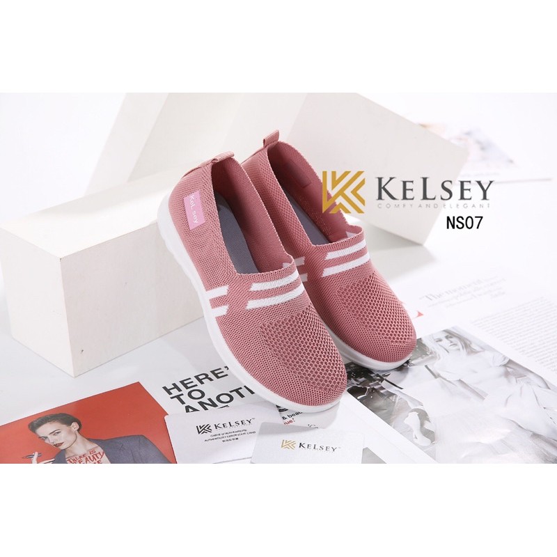 Kelsey Sepatu Wanita Slip On NS07