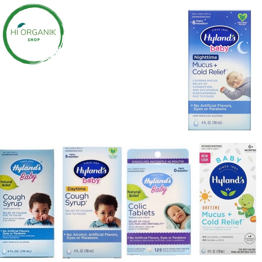 Jual Hyland's Hylands Hyland Baby Cough Syrup 118 ml ; Hyland's Baby
