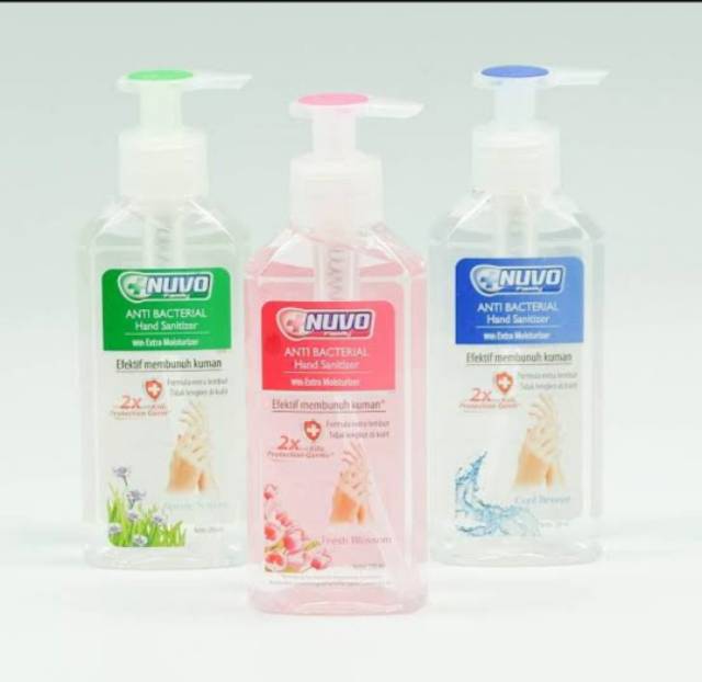 Nuvo Hand Sanitizer Anti Bacterial 50ml, 85ml, 250ml