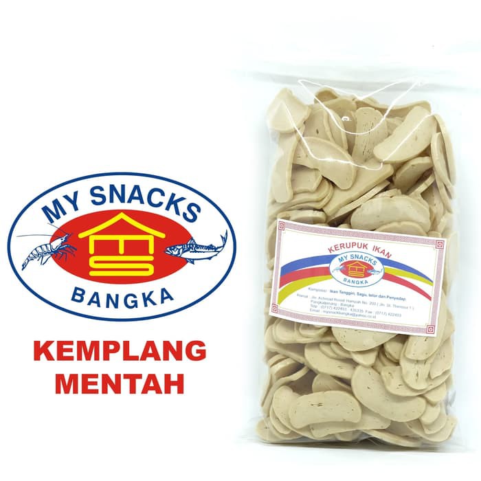 

Kemplang Ikan Mentah 1 KG My Snacks Bangka