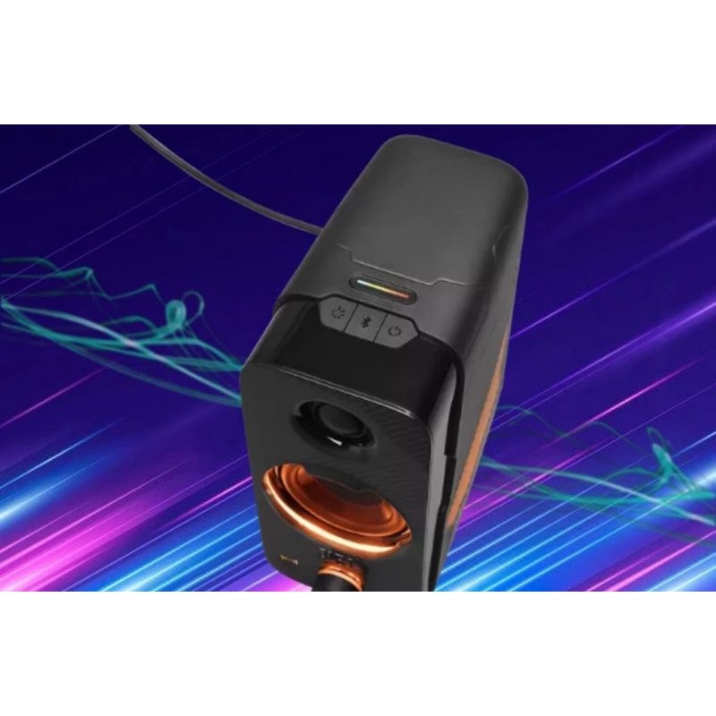 JBL Quantum Duo PC gaming speaker with RGB BT USB