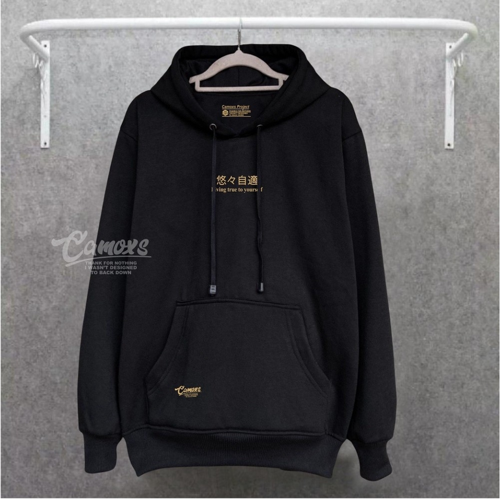 Hoodie Sweater Pria Cod Aesthetic Original Camoxs Brand Distro Kota Bandung Terbaru Terpopuler Dan Terlaris Oversize Unisex Jaket Hodie Hitam List Japan Living True To Yourself