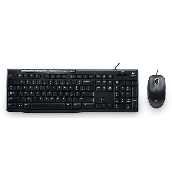 Keyboard Logitech Classic MK200 USB Plus Optical USB