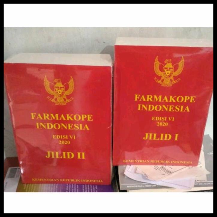 

TERBARUU!! Farmakope Indonesia Jilid 1 dan 2 Edisi 6 Tahun 2020 SALE