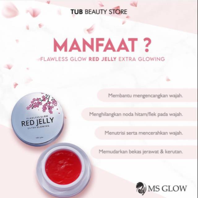 RED JELLY MS GLOW// Red Jelly Original Ms Glow