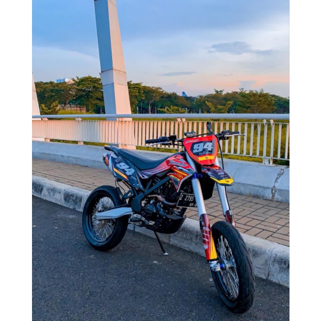 decal klx dtracker custom glosy halus full body
