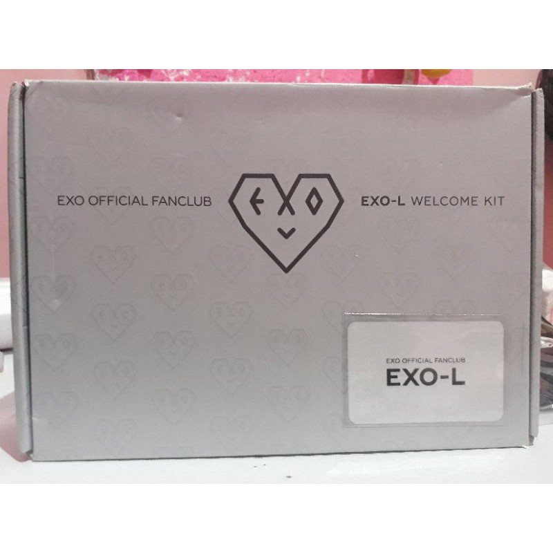 ready stock SHARING EXO OFFICIAL FANCLUB WELCOME KIT (WELKIT) 2019