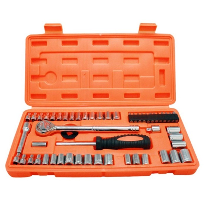 Kunci Scok 54pcs - Kenmaster Kunci Sok/Sock Kunci Shock Socket Wrench Set