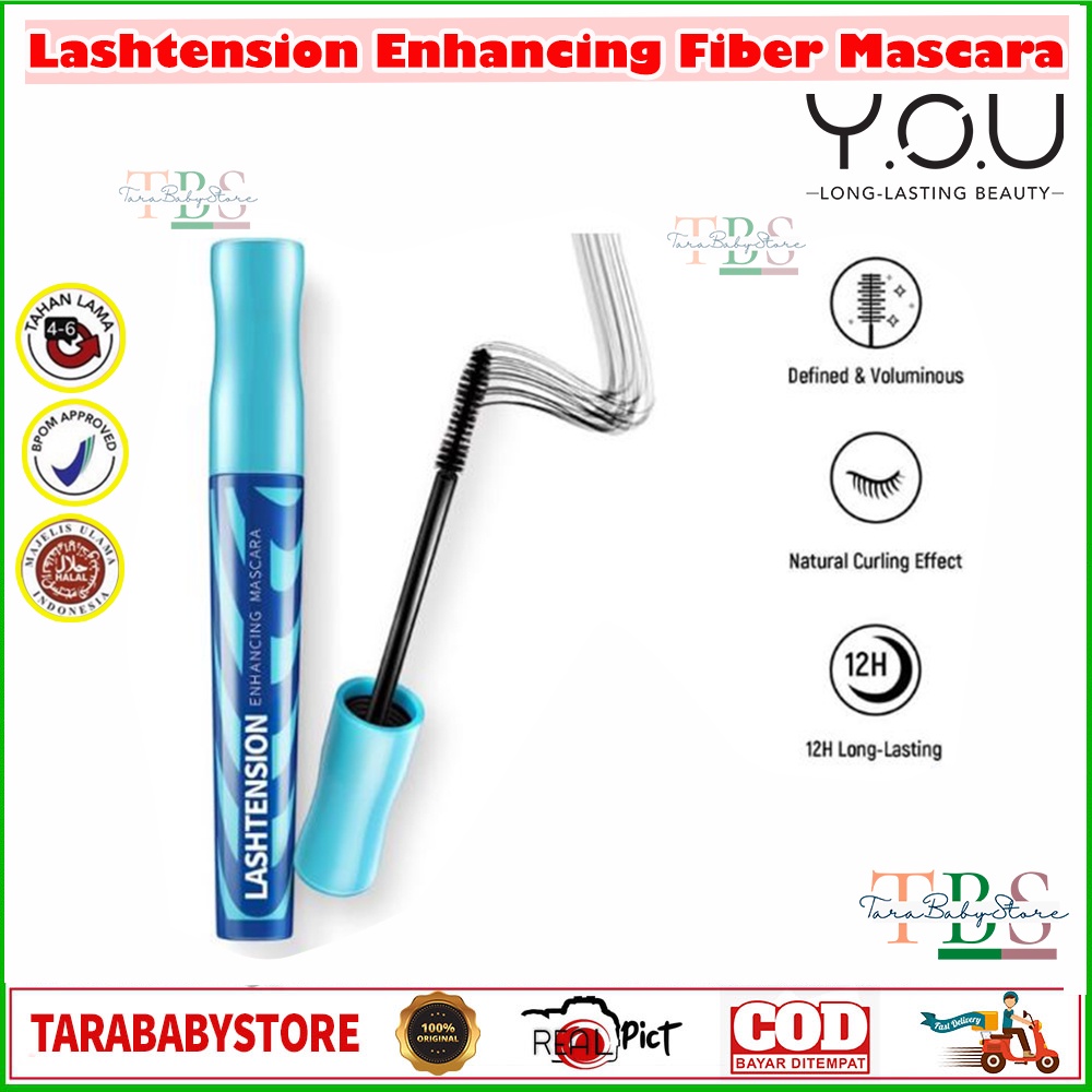 You Lashtension Enhancing Fiber Mascara Black