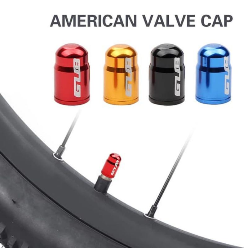 Tutup Pentil valve cap GUB roadbike /mtb motor mobil GUB kecil besar Ban Sepeda Valve Caps GUB