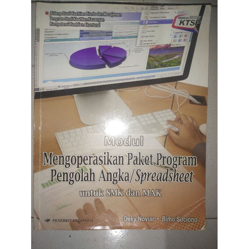 Modul mengoperasikan paket program pengolah angka / spreadsheet SMK Erlangga