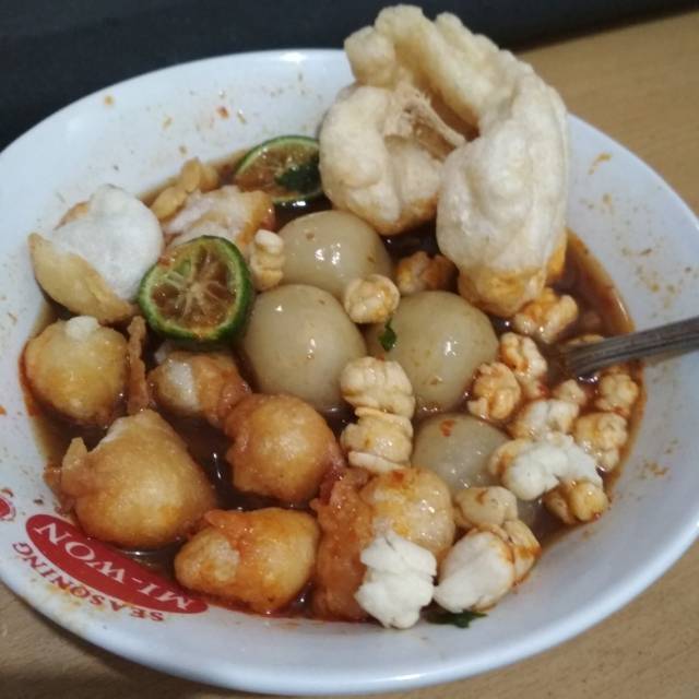 

Bakso Aci komplit 200gr