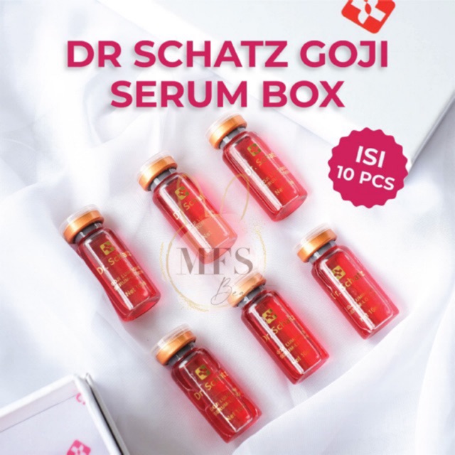 Dr Schatz / Dr. Schatz GOJI Luminous Serum Lotion - Red Serum - 1 box isi 10 vials - Missflolaks