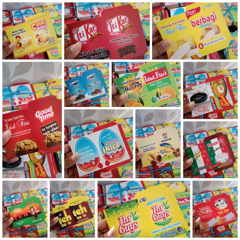

AMPLOP LEBARAN SNACK VIRAL // UNIK