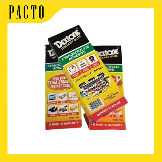 

Lem Korea Dextone Instant Glue Lem Besi Lem Tetes