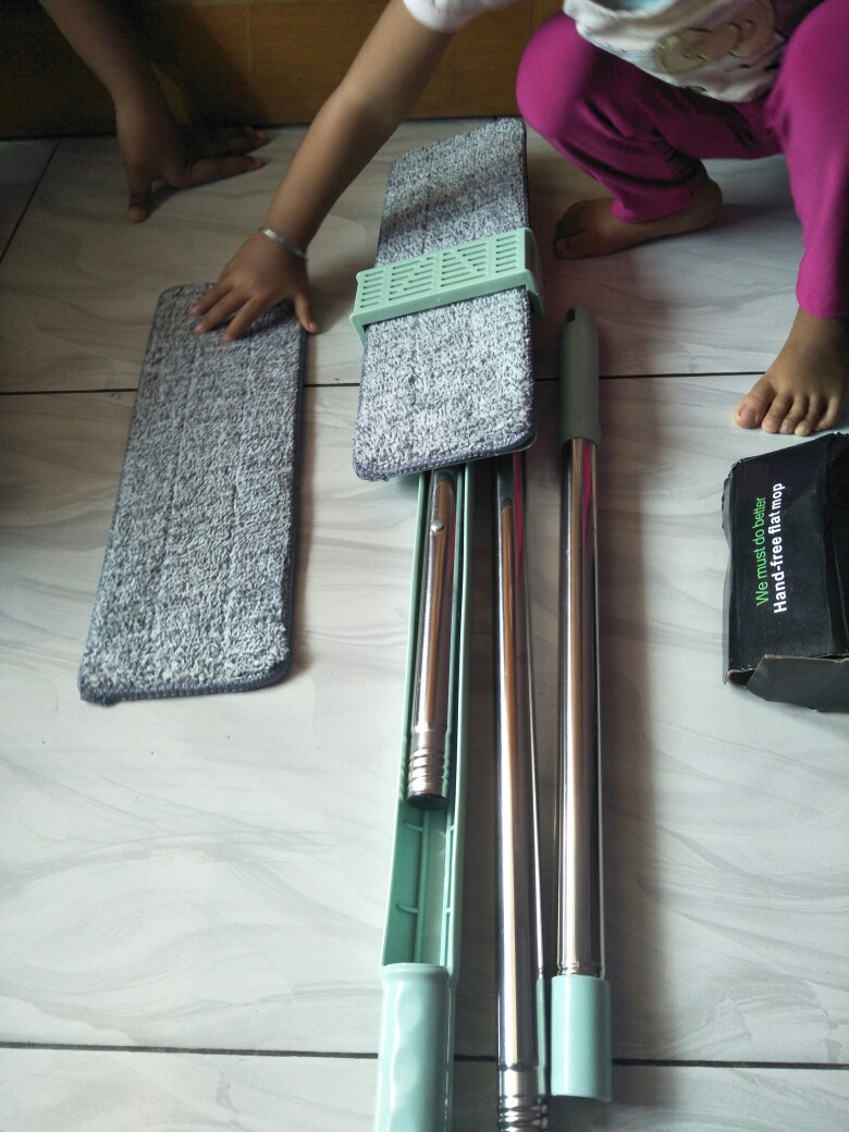 Alat Pel Lantai Magic Flat Mop Dng