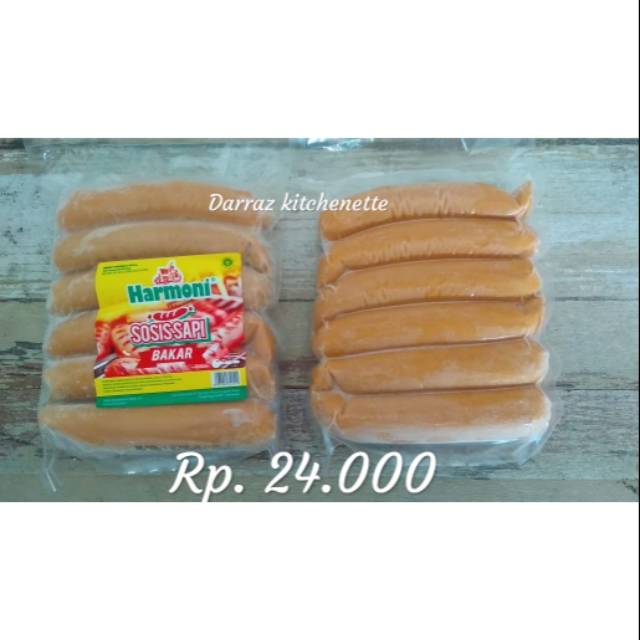 Sosis harmoni isi 6 / sosis jumbo / sosis bakar