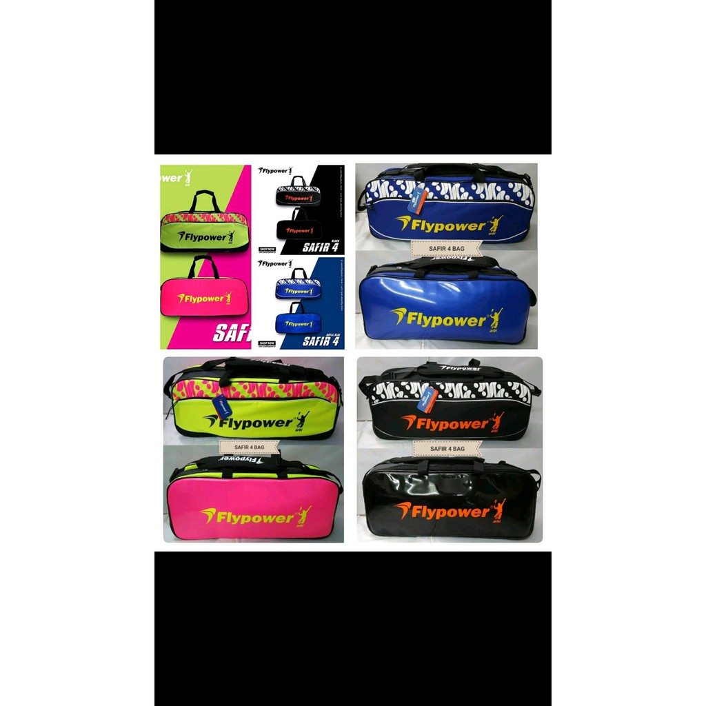 TAS RAKET BADMINTON FLYPOWER SAFIR 4 [SALE]off40%