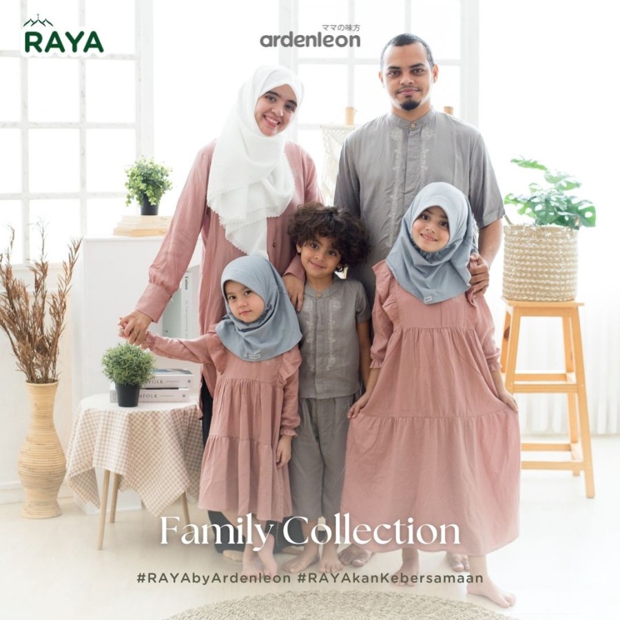 ARDENLEON RUFFLE GAMIS GIRL BORDIR / Gamis RUFFLE Arden Raya Collection Anak Perempuan