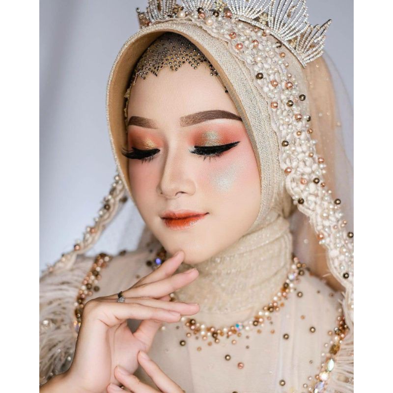 Slayer Pengantin Renda Mutiara / Veil Renda Mutiara