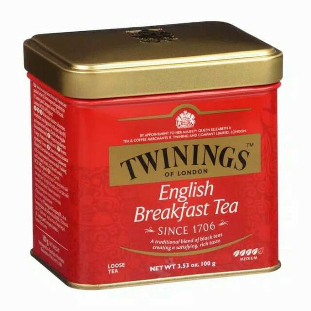 

Twinings Of London English Breakfast Tea-Teh England