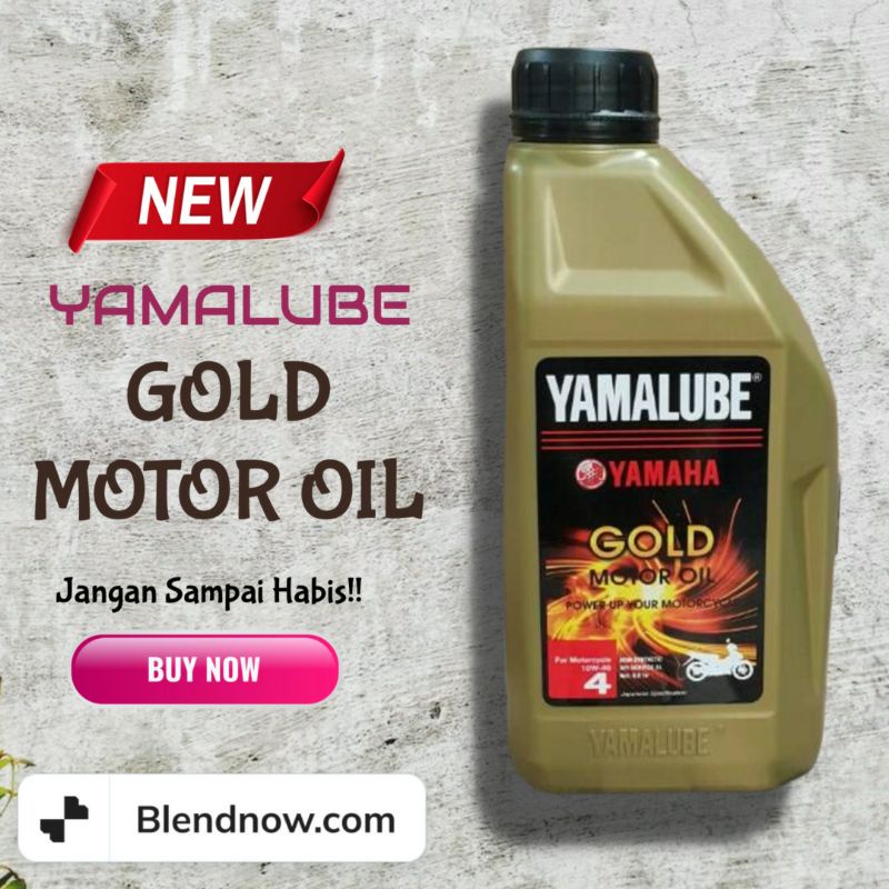 Oli Yamaha Yamalube Engine Oil Gold 800 ml Original Harga Hemat