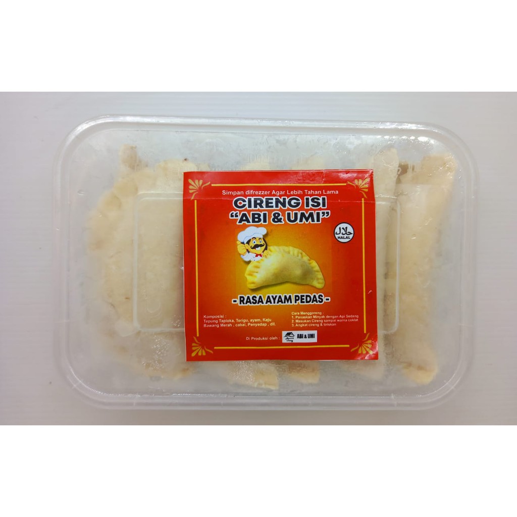 

CIRENG ISI AYAM PEDAS (ISI 10 PCS)